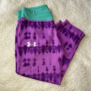 Girls Underarmour capri pants